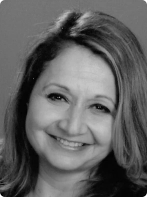 Corporate portrait featuring female professional in business attire